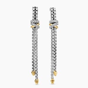 David Yurman Helena Chain Drop Earrings